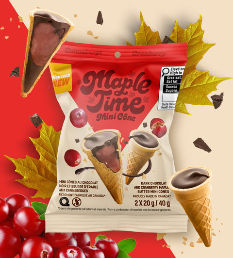Mini cônes Maple Time sacs de 2
