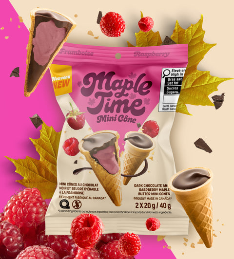 Mini cônes Maple Time sacs de 2