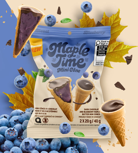 Mini cônes Maple Time sacs de 2