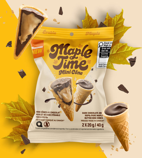 Mini cônes Maple Time sacs de 2